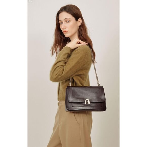 5508 LA FESTIN Leather Crossbody Bag Designer Shoulder Handbags Brown Purse main image 0